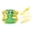 Green L, variant on mdesiwst Padded Step-in Dog Harness Breathable Adjustable Pet Harness Cute Big Eyes Harness with Leash for Small Dogs