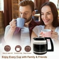 thumbnail image 4 of 12-Cup Glass Carafe Replacement for Cuisinart Coffee Maker Models DCC-1200 | Part# DCC-1200PRC, 4 of 5