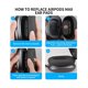 thumbnail image 4 of Para auriculares Max, cubierta de esponja, orejeras, multifuncional, 1 par de accesorios de almohadillas para los oídos, rosa, 4 of 5