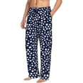 thumbnail image 6 of Naloa Daisies Flowers Pajama Pants Men, PJ Bottoms, Sleep & Lounge Pants-X-Large, 6 of 6