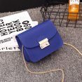 thumbnail image 1 of Bolsos de cadena para mujer Bolsos de cuero de PU de concha pequeña informal Bolsos de mano Bolso de hombro cruzado Sailing Electrónica, 1 of 5