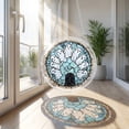 thumbnail image 2 of Acrylic Puzzles Suncatcher for Halloween Decoration, 83 Pieces Stained Glass Window Hanging Sun Catcher Puzzle Kit for Windows Hanging Garden Decoration, 2 of 7