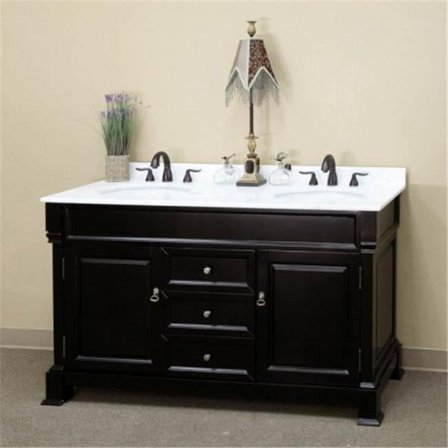 Double Sink Vanity - Espresso - 60 in