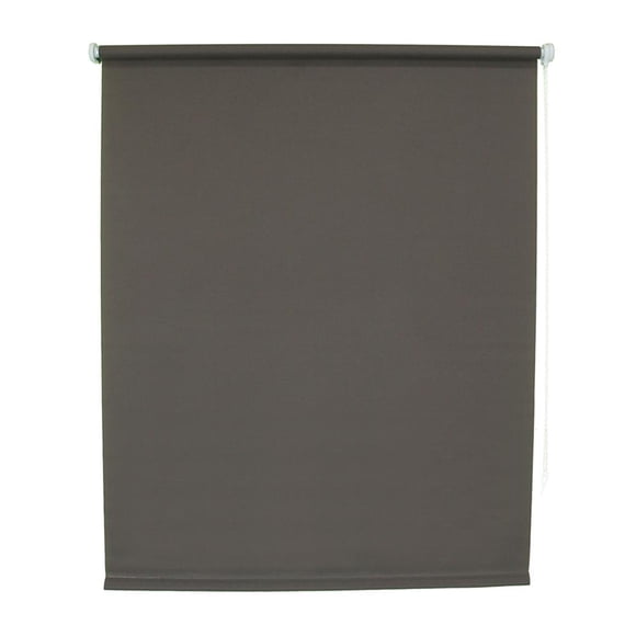 Persiana Deco 100 x 160 cm Enrollable Traslucida Gris Pardo