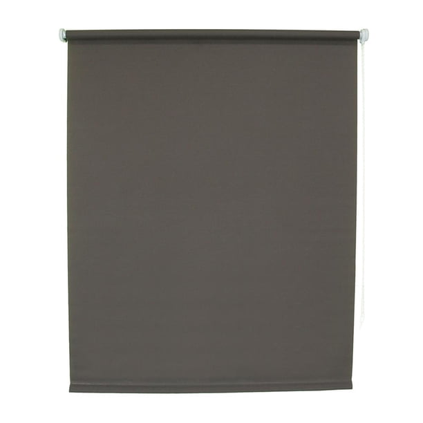 Persiana Deco 100 x 160 cm Enrollable Traslucida Gris Pardo
