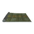 thumbnail image 2 of Ahgly Company Indoor Square Abstract Light Blue Modern Area Rugs, 6' Square, 2 of 4