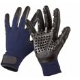 thumbnail image 1 of Guantes de cepillo de cerdas para mascotas Guantes de depilación para perros Gato Animal Hair 2PCS Azul ==, 1 of 2