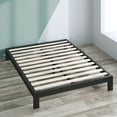 Zinus Arnav 10" Black Metal Platform Bed Frame, King