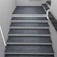 thumbnail image 7 of Usloyux Under $5 Stair Tread Mats, Non-Slip Step Carpets with Horizontal Stripes, Absorbent Staircase Cover for Wood Steps, Home Safety Mat, Anti-Skid Stair Mats for Wooden Carpet Stairs, 7 of 7