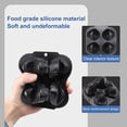 thumbnail image 7 of OIUR Shark Ice Cube Tray 3D Silicone Shark Ice Molds Novelty Shark Shape Mold for Whiskey Cocktails Juice Party Chocolate Making, 7 of 7