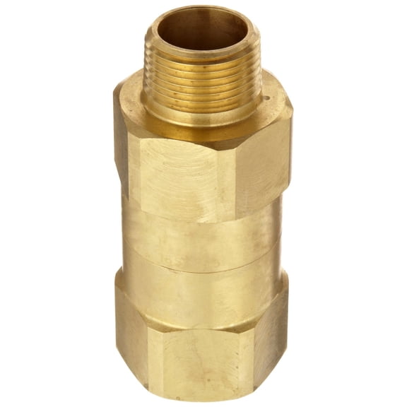 Dixon 1" Safety Check Valve,165-195 SCFM Brass Body/Valve,SS Spring/Roll Pin (SCVL8)