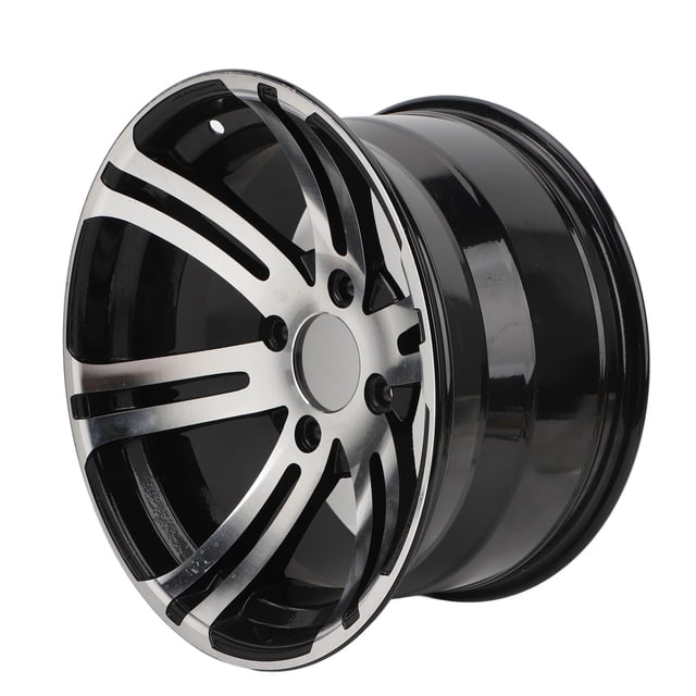 Moyeu de Roue pour Karts, Moyeu de Roue en Alliage d'Aluminium 14 Pouces pour la Plupart des Karts à 4 Roues, Chariots Etc.