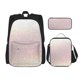 thumbnail image 1 of Balery Glitter Light Pearl Mochila escolar 3 en 1 para niños: mochila resistente con lonchera térmica y estuche para lápices. Mochila escolar para niños y niñas., 1 of 7