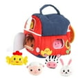 thumbnail image 4 of LeeQinersw Farm Animals Toys Baby Soft Toy Easy to Grab Portable Early Learning Toy Plushie 18x15x22cm, 4 of 9