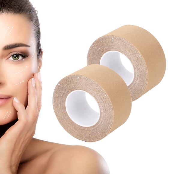Cintas Faciales Antiarrugas, Cinta De Elevación Miofascial Facial Segura, Resistente Al Agua, 2 Cajas De Ajuste Para Pieles Sensibles