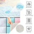 thumbnail image 3 of Yayeee Bath Rugs for Bathroom Floor Set of 2 Non Slip Fluffy Soft Absorbent Mat, Gray Checkered Pattern, 3 of 7