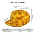 thumbnail image 6 of Bingfone Baseball Cap,Snapback Trucker Hat for Men & Women with Adjustable-3D Sunflowers, 6 of 9
