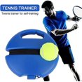 thumbnail image 5 of 1 entrenador de tenis, entrenador de servicio de tenis portátil, práctica herramienta de entrenamiento de tenis con práctica de swing de tenis de rebote ER, 5 of 5