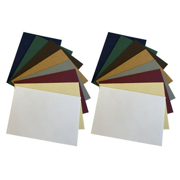 MERRYHAPY 16-Pack Multi-Function Envelopes for 5x7 Cards, Assorted Colors, Vintage Style Wedding and Party Supplies