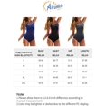 thumbnail image 4 of Womens Color Block Print One Piece Swimsuits Athletic Training Swimwear Bathing Suits, 4 of 4