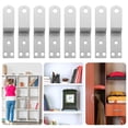 thumbnail image 3 of 20 Pcs Z-shaped Photo Frame Stand Clips for Table Tops Picture Frames Trapezoidal Bracket Iron, 3 of 6