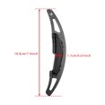 thumbnail image 2 of Steering Wheel Paddle Shifter Extension For BMW M3 M4 X5M X6M Aluminium Black, 2 of 11