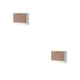 thumbnail image 4 of Bewildely Jabonera Montado en la pared Colgante Desmontable Escurridor impermeable Cajas de almacenamiento sin perforación Hogar 1 rejilla / 1 rejilla/Café 2piezas, 4 of 6