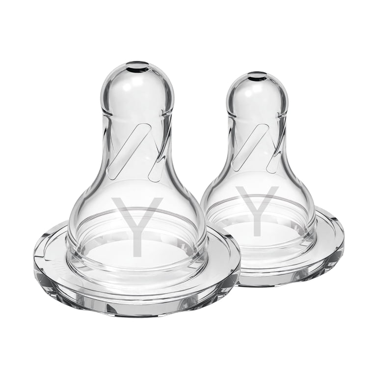 Y-Cut Narrow Bottle Nipples for Thickened Liquids, 2-Pack photo 3