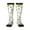 2 Black-1, variant on Cactus Plants print thigh-high socks, crafted for both men and women with a stretchy, high-opaque design perfect for daily wear
