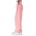 thumbnail image 4 of Annhoo Wide Leg Pants Woman Casual High Elastic Waist Pants Plus Size Baggy Comfy Palazzo Trousers with Pockets, 4 of 4