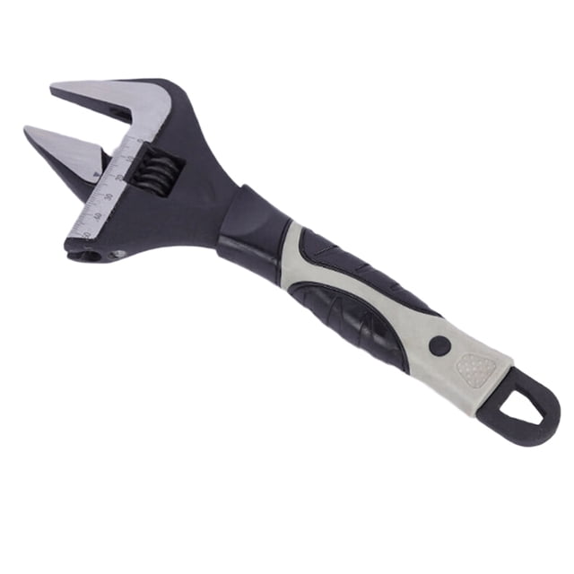 Llave inglesa ajustable de acero al cromo vanadio de 10" para taller mecánico