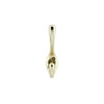 thumbnail image 2 of Richelieu Bp6513130 4-3/4" Double Metal Coat Hook - Brass, 2 of 4