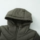 thumbnail image 4 of Parkas de manga larga para mujer, informales, de gran tamaño, de color liso, con capucha, de manga larga, de poliéster, 4 of 8