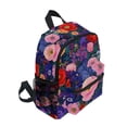 thumbnail image 2 of FORMRS Kids School Backpack with Front Zippered Pocket 12" Student Travel Daypack, Beautiful Floral Pattern, 2 of 6