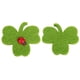 thumbnail image 5 of Insignia de bordado, 20 piezas/juego de pegatinas de tela bordadas con trébol verde, apliques para coser, durabilidad prolongada, 5 of 9