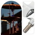 thumbnail image 2 of 2pcs Drum Wing Screw Cymbal Quick Release Nut for Percussion Instrument Parts Supply, 2 of 5