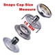 thumbnail image 3 of Scienceny 100 piezas/Kit barco lona botón a presión portátil anticorrosivo resistente bolso cinturón DIY reparación sujetador Accesorios Bombillas para automóviles, 3 of 6