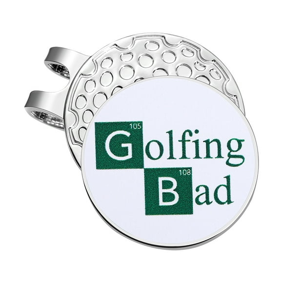 This Is Fine Dog Golf Ball Marker Magnetic Hat Clip Bowknot Accessories Jewelry Golf Cap Clip Supplies Gift for Golfer Friend MJ373