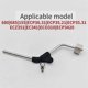 thumbnail image 5 of Steam Wand for EC680/EC685, for Coffee Machine, Espresso Machine Steam Wand Tube Cafe Tools 3 Holes, 5 of 5
