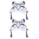 thumbnail image 1 of KAKOWELY máscaras de gato para mascarada, máscara de cosplay, máscara de media cara, máscara de fiesta, 1 of 5