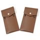 thumbnail image 5 of 2PC Leather Material Large Capacity Pen Bag Personalized Business Leather Leather Signatures Pen Storage Bag Student Portable Stationery Bag Deals Of The Day Clearance, 5 of 8