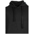 thumbnail image 3 of True Rock Men's Pullover Textured Hoodie (Black, Small), 3 of 5