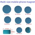 thumbnail image 2 of Una variedad de especificaciones de soporte para teléfono móvil con parche de succión magnética de hierro redondo magnético de acero inoxidable con hoja magnética inducida por hierro en la parte, 2 of 5