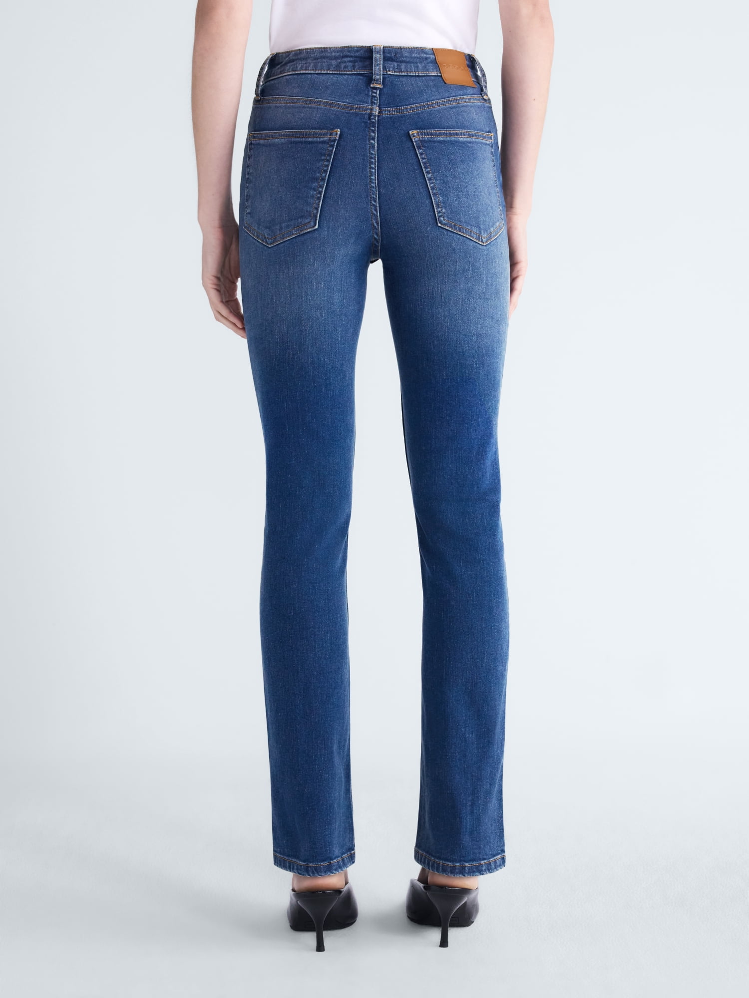 Scoop Women’s High Rise Pencil Jeans, 30'' Inseam, Sizes 0-20