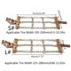 thumbnail image 1 of Easy Installation Safety Anti-skid Chain Winter Snow Days Vehicle Safety Chains Car Security Tyre Wrapped Chain, 1 of 1