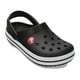 thumbnail image 3 of Zuecos Crocs Kids Crocband negros, talla 4, para niños grandes, 3 of 6
