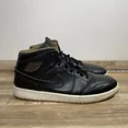 thumbnail image 1 of Ni - ke Air Jordan 1 Mid Black Gold Men's 14 Casual Sneakers AJ1 554724-042 EUC, 1 of 5