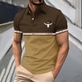 thumbnail image 2 of Men's Linen Short Sleeve Tees, Summer Cool Breathable Button Down Shirts Loose Casual Hawaiian Beach Vacation Clothes, 2 of 5