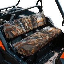 Yuyamidu Bear UTV Front Seat Covers Compatible with Kawasaki Mule 300 3010 3020 4000 4010 2001-2023 2025 Camo Hunting Split Seat Covers 2 Piece UTV Accessories