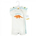 thumbnail image 2 of Hudson Baby Infant Boy Cotton Rompers, Triceratops, 18-24 Months, 2 of 5